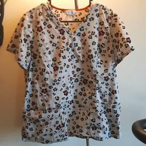 Women's scrub top